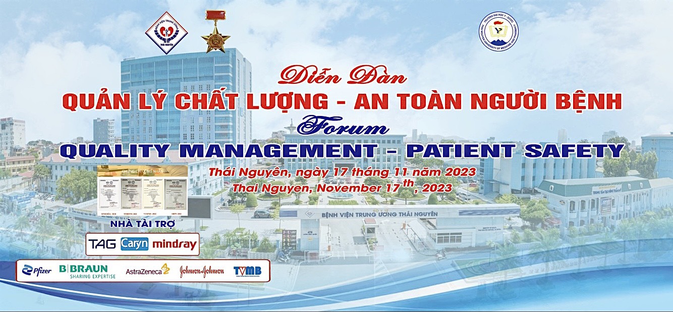 Diễn đàn Quản lý chất lượng An toàn người bệnh, Bệnh viện Trung ương Thái Nguyên năm 2023